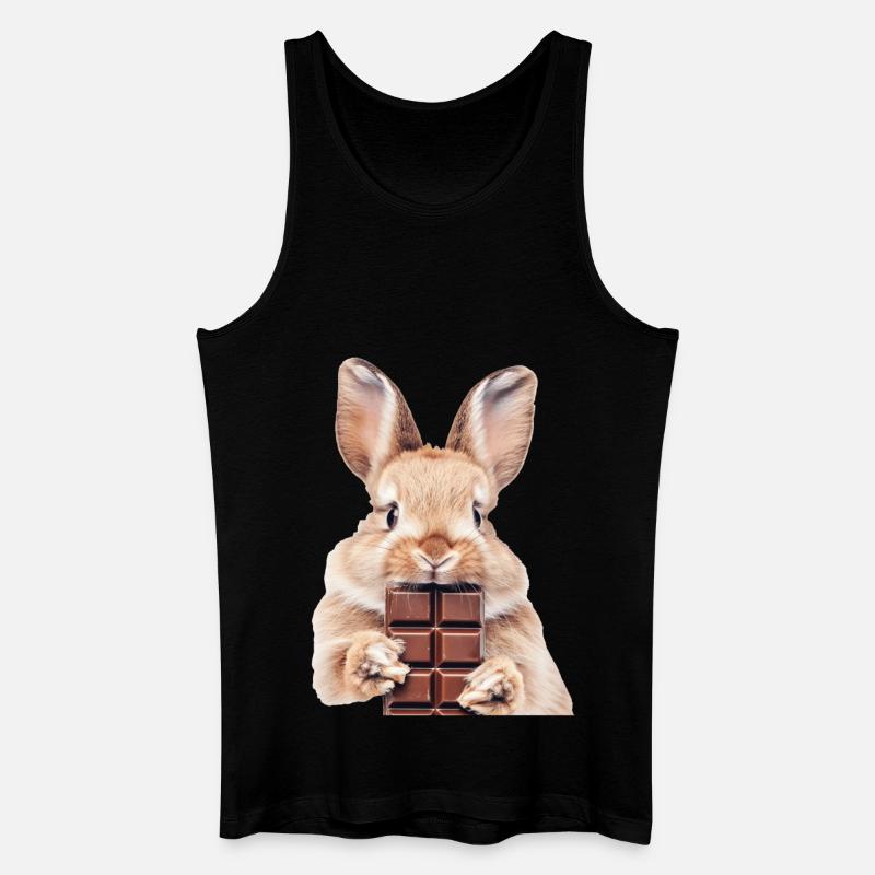 Rabbit - Men’s Organic Tank Top - black