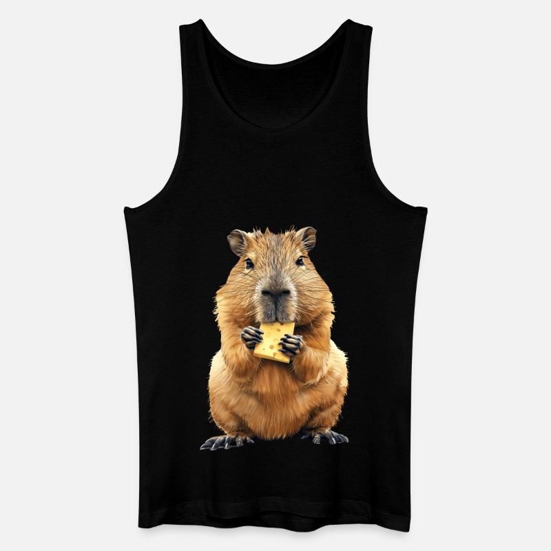 Wasserschwein - Männer Bio Tank Top - Schwarz