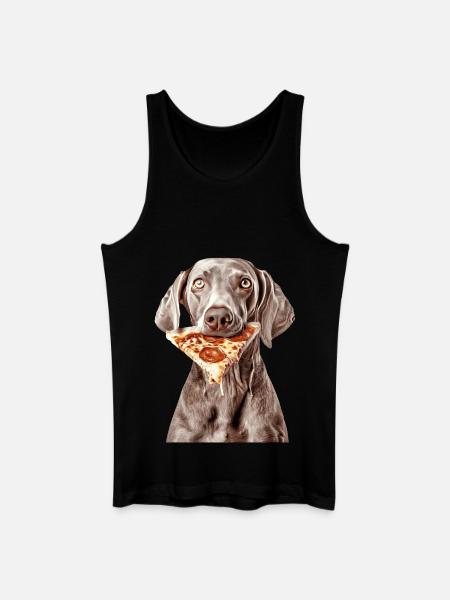 Weimaraner - Männer Bio Tank Top - Schwarz
