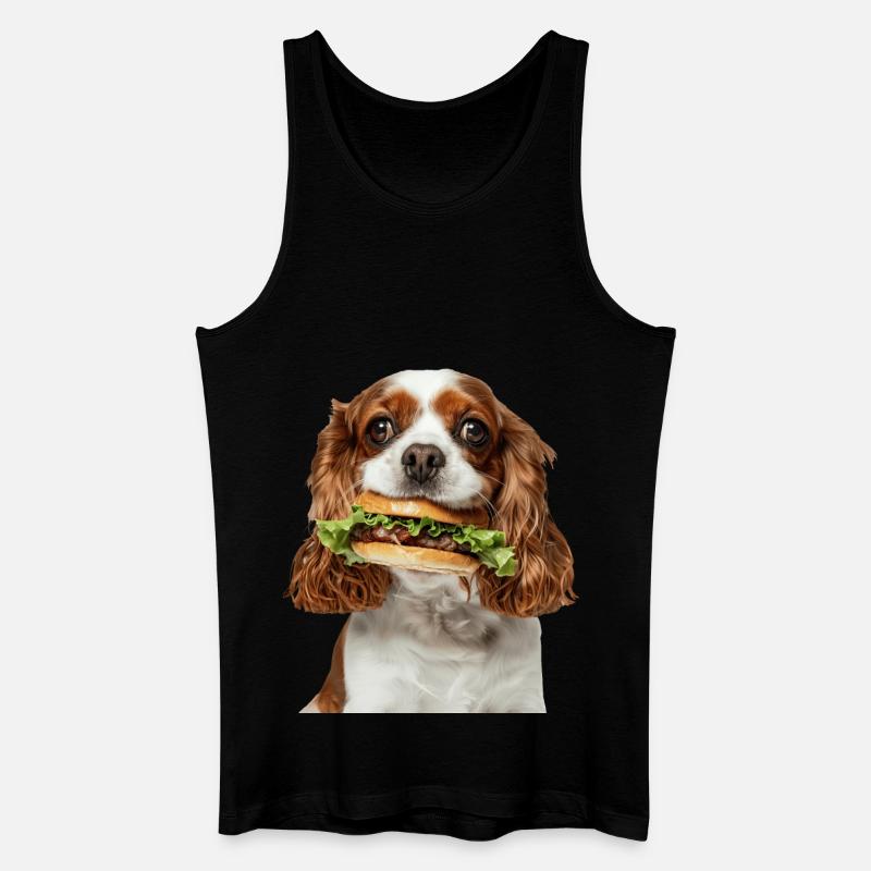 Cavalier King Spaniel - Männer Bio Tank Top - Schwarz