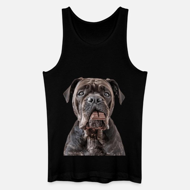 Cane Corso - Männer Bio Tank Top - Schwarz