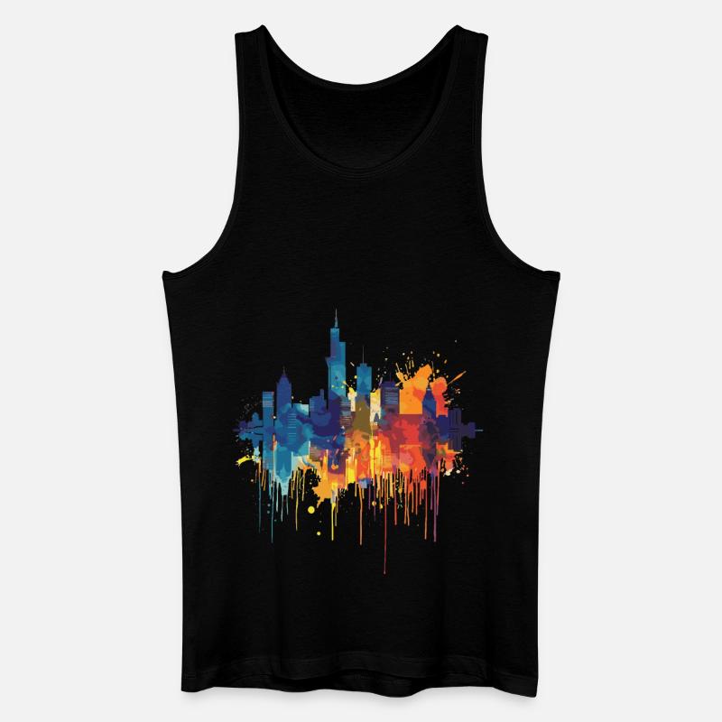 Dijk en Waard - Männer Bio Tank Top - Schwarz