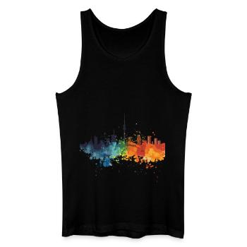 Venlo - Men’s Organic Tank Top - black - Front