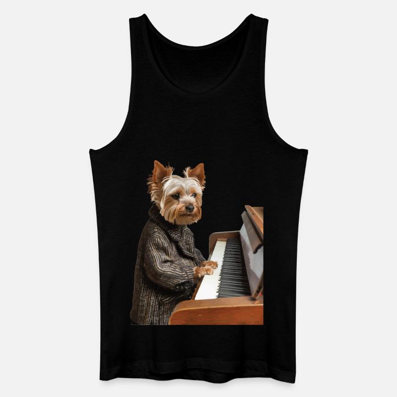 Yorkshire Terrier - Männer Bio Tank Top - Schwarz
