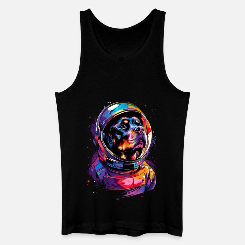 Rottweiler - Männer Bio Tank Top - Schwarz
