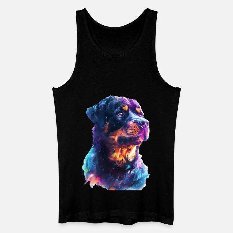 Rottweiler - Männer Bio Tank Top - Schwarz