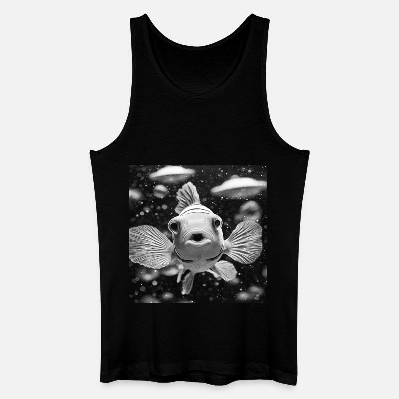 Clownfisch - Männer Bio Tank Top - Schwarz