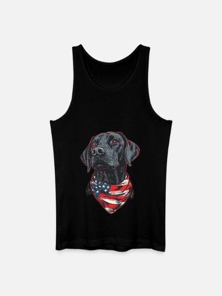 Vizsla - Männer Bio Tank Top - Schwarz