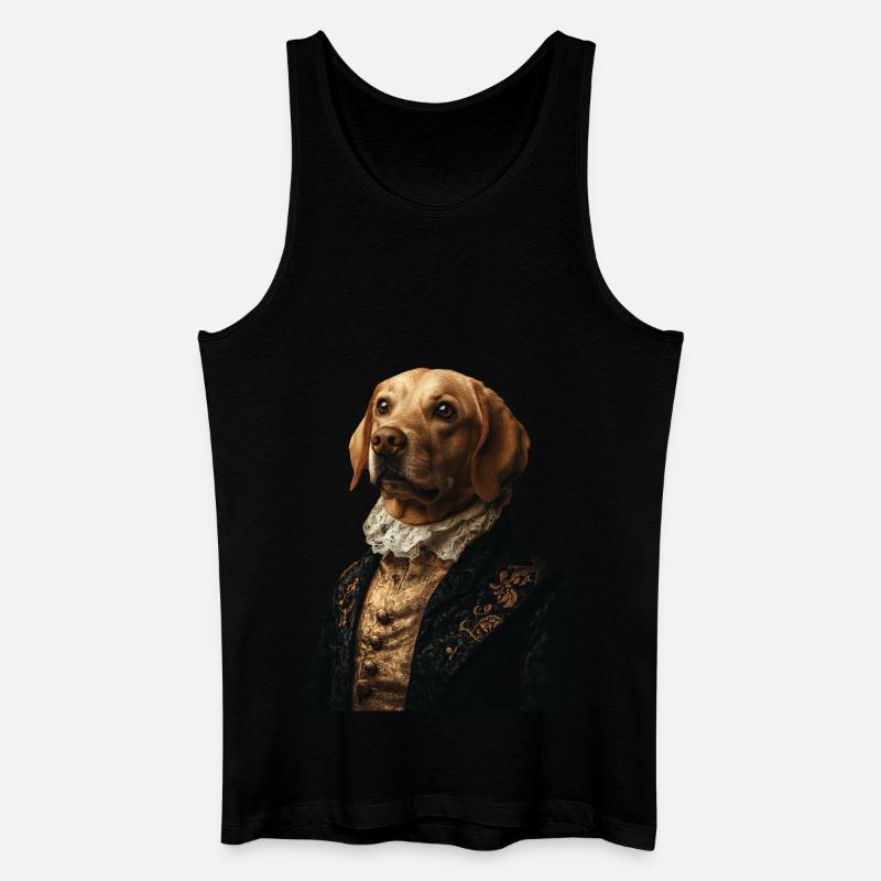 Labrador Retriever - Männer Bio Tank Top - Schwarz