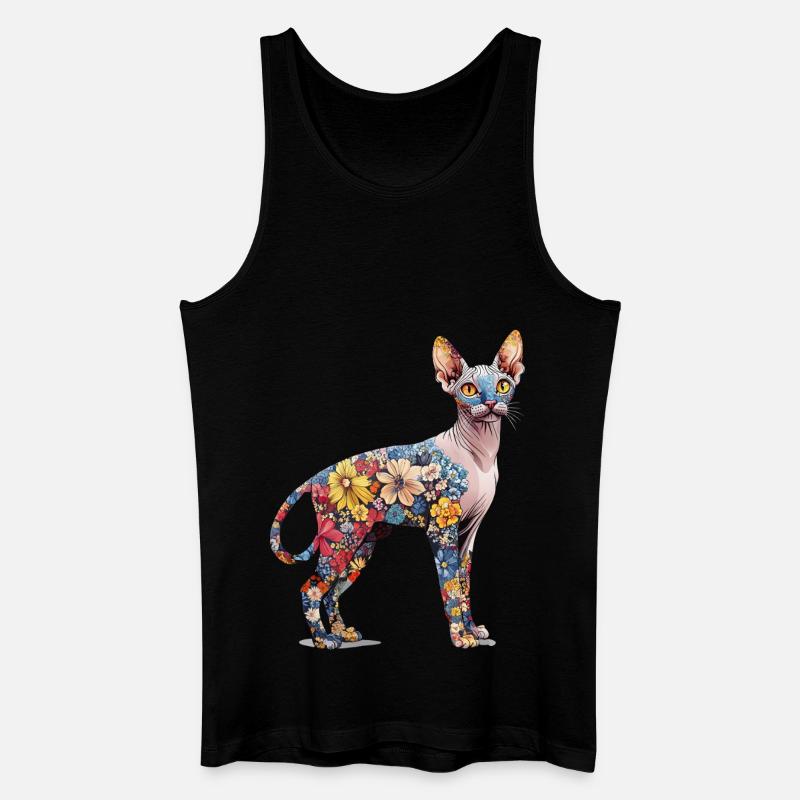 Sphinx - Männer Bio Tank Top - Schwarz