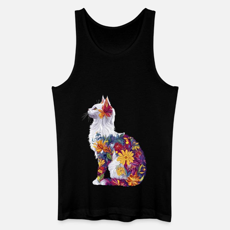 Türkisch Angora - Männer Bio Tank Top - Schwarz