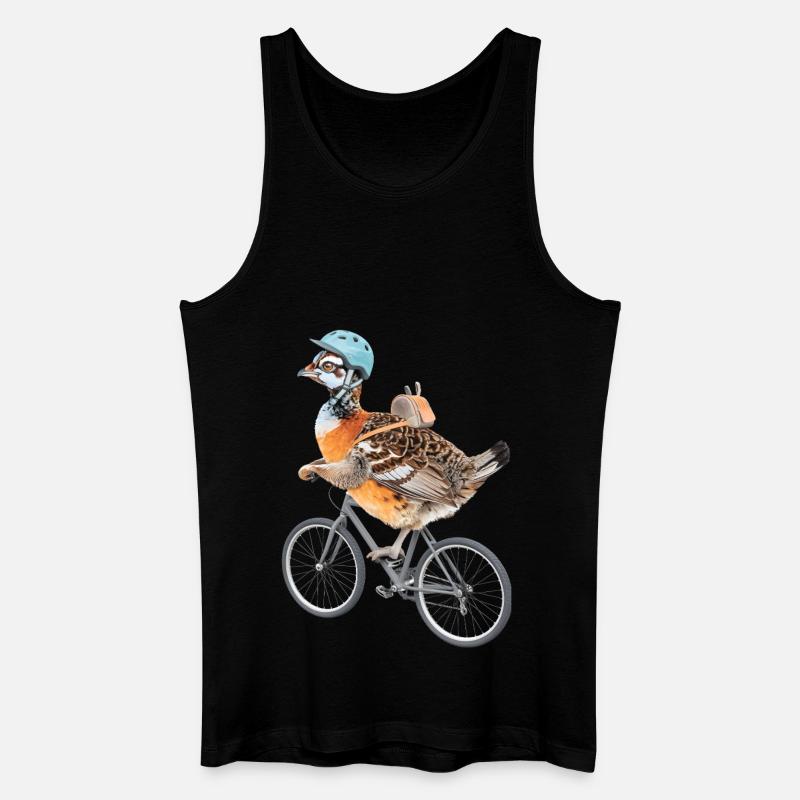 Auerhahn - Männer Bio Tank Top - Schwarz