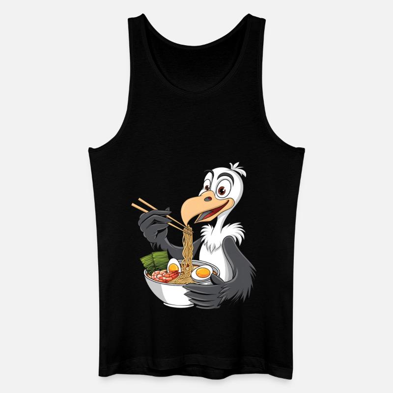 Geier - Männer Bio Tank Top - Schwarz