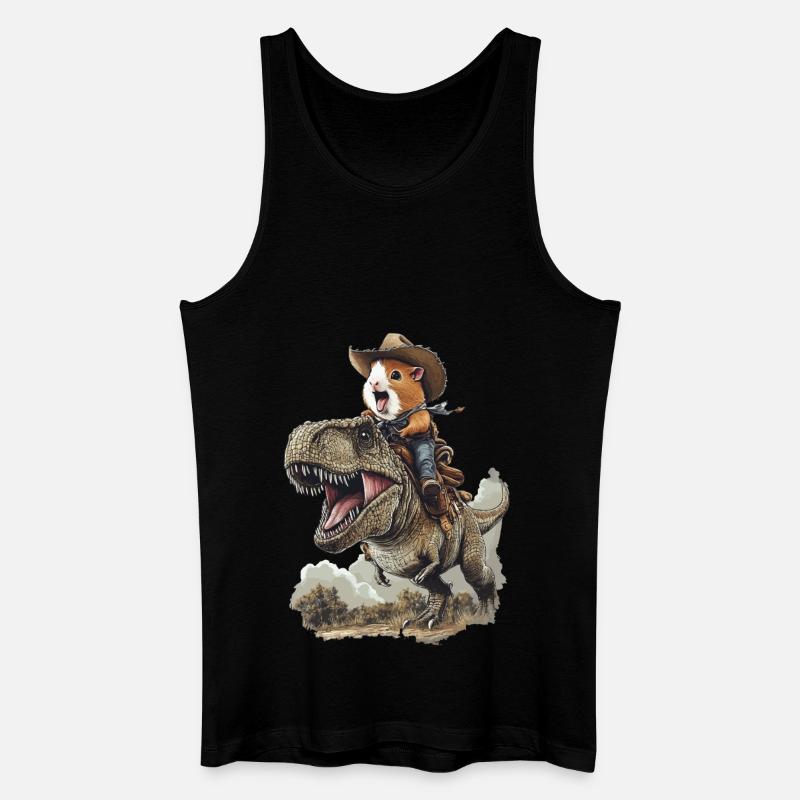 Meerschweinchen - Männer Bio Tank Top - Schwarz