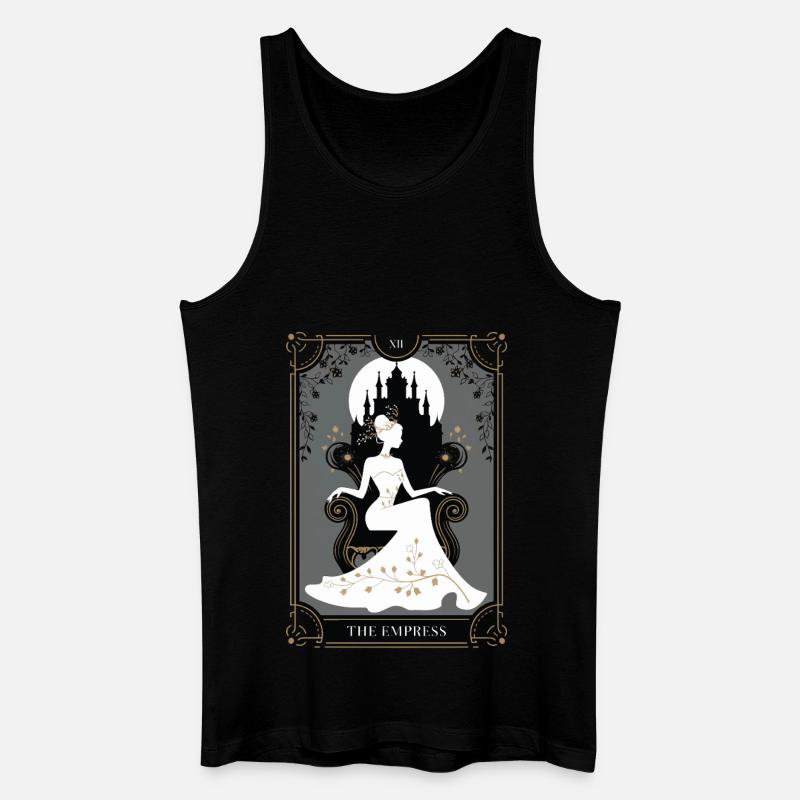 Tarotkarte - Männer Bio Tank Top - Schwarz