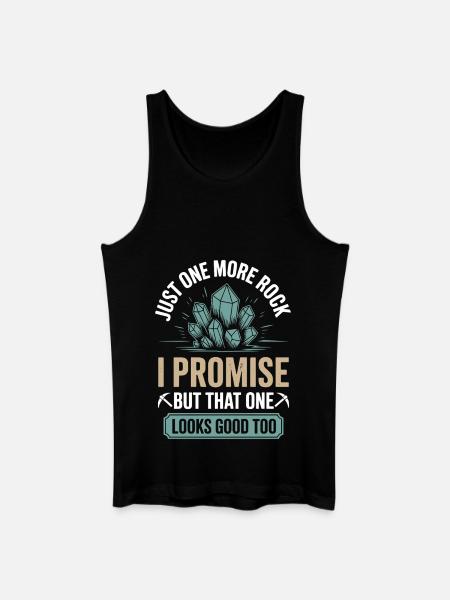 Geology Rock - Männer Bio Tank Top - Schwarz
