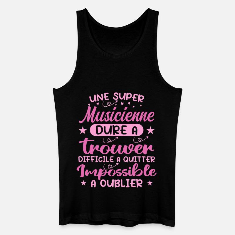 Ein Supermusiker - Musiker Geschenk - Männer Bio Tank Top - Schwarz