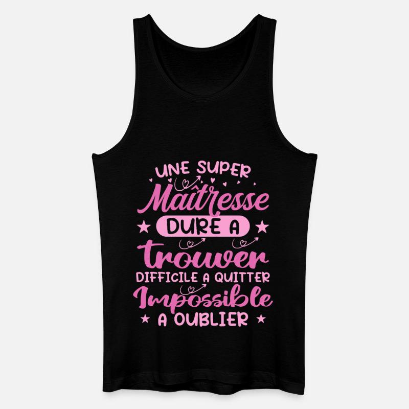 Eine Superherrin - Herrin Geschenk - Männer Bio Tank Top - Schwarz