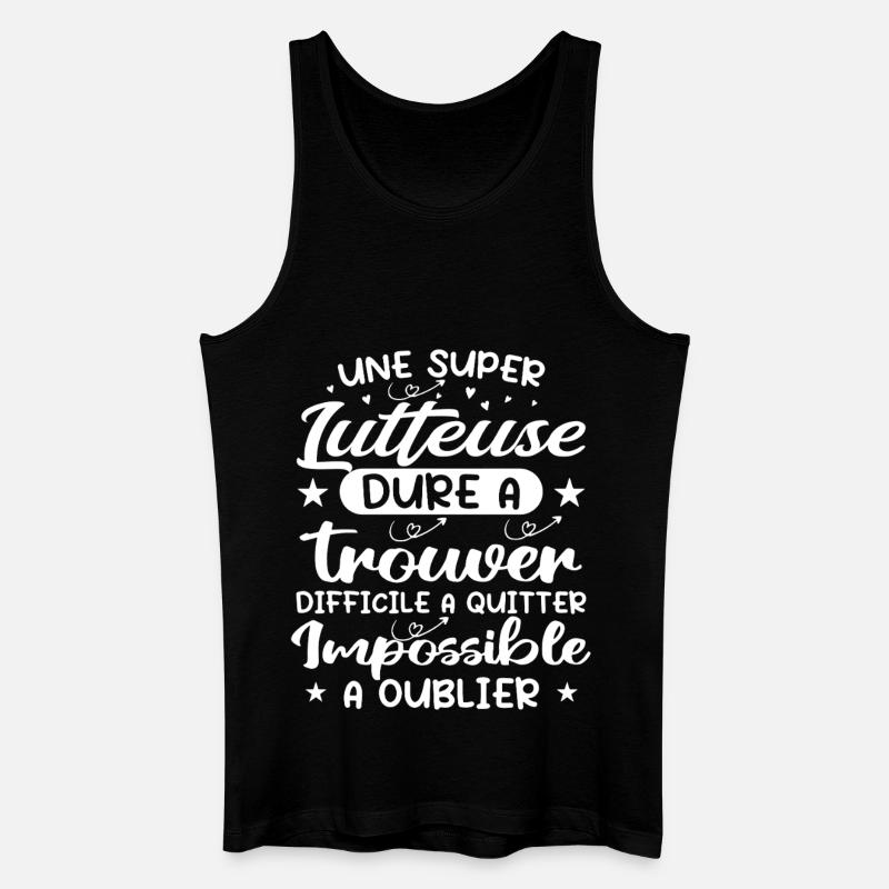 Ein Super Wrestler - Wrestler Geschenk - Männer Bio Tank Top - Schwarz