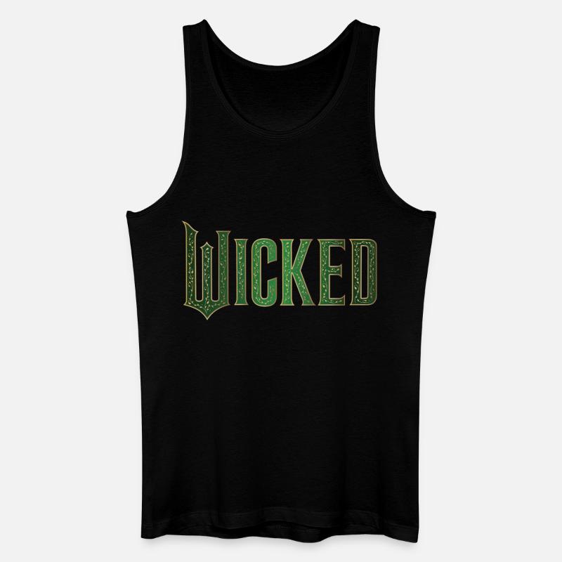 Wicked Design Logo - Männer Bio Tank Top - Schwarz