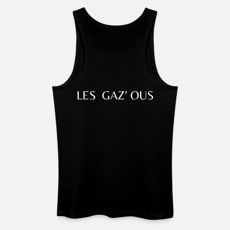 Die Gaz' ous - Männer Bio Tank Top - Schwarz