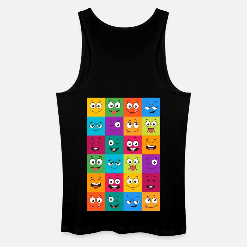 Motivation - Männer Bio Tank Top - Schwarz