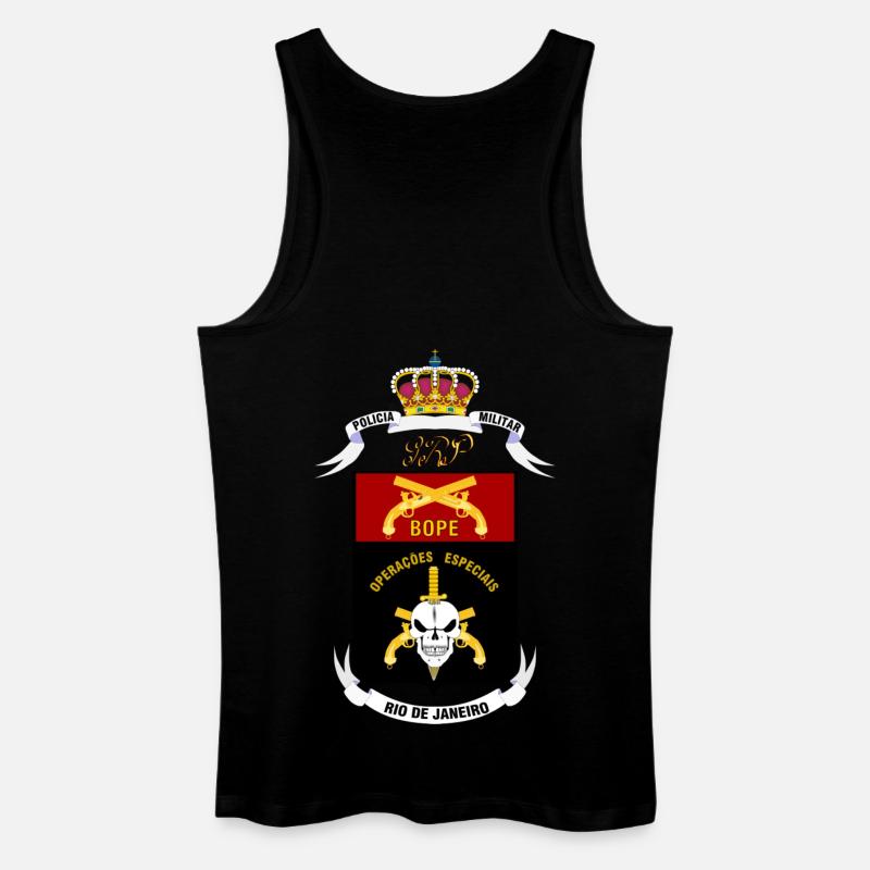 BOPE - Männer Bio Tank Top - Schwarz