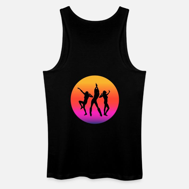 Diso, Disco-Fan, Disco-Musik - Männer Bio Tank Top - Schwarz