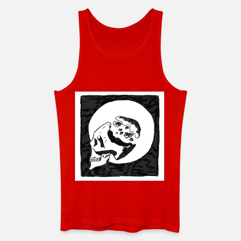 Geistlos - Männer Bio Tank Top - Rot