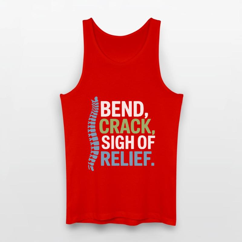 Chiropractor Spinal Alignment Is Everything  Men’s Organic Tank Top