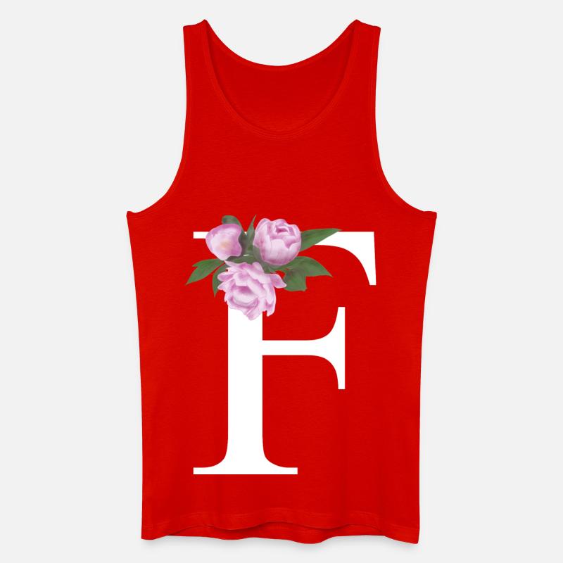 F - Männer Bio Tank Top - Rot
