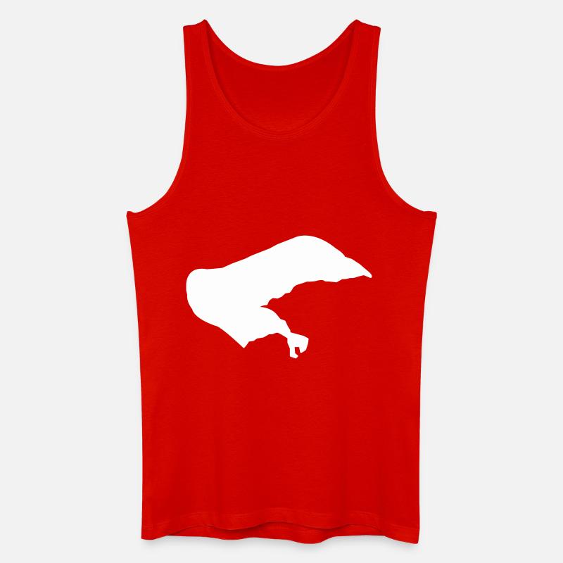 borkum insel - Männer Bio Tank Top - Rot