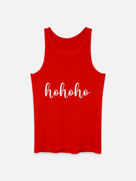 hohoho - Débardeur bio Homme - rouge