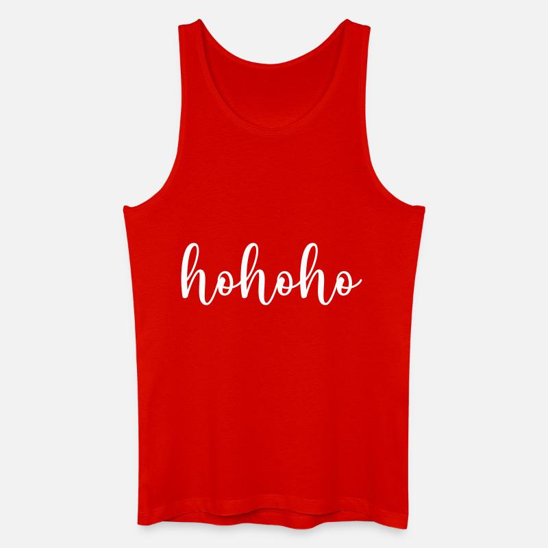 hohoho - Débardeur bio Homme - rouge