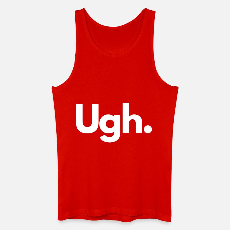 Pfui. - Männer Bio Tank Top - Rot