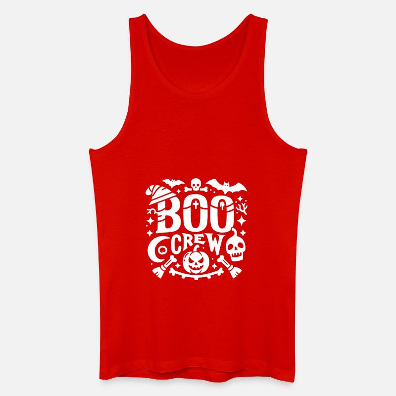 Buh-Crew - Männer Bio Tank Top - Rot