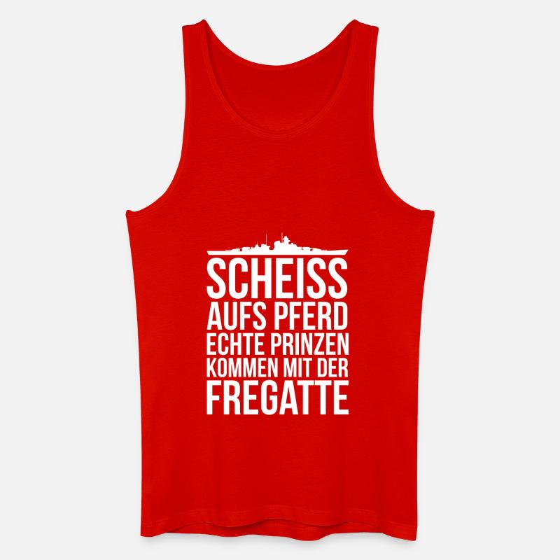 Echte Prinzen - Männer Bio Tank Top - Rot