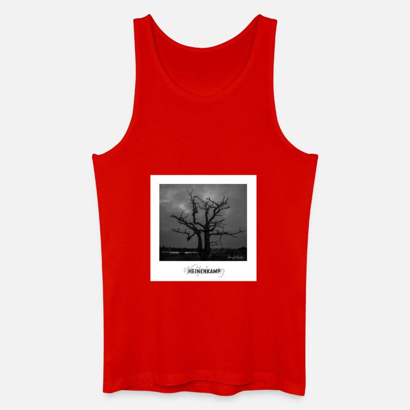 Wolfsburger Baum im Heinenkamp - Männer Bio Tank Top - Rot