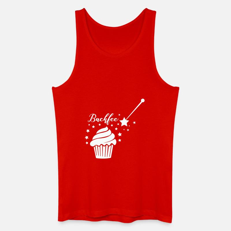 backfee 01 - Männer Bio Tank Top - Rot