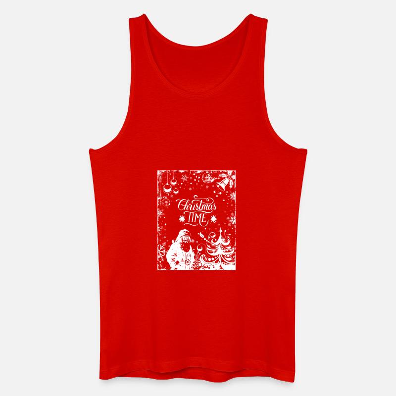 CHRMS TIME - Männer Bio Tank Top - Rot