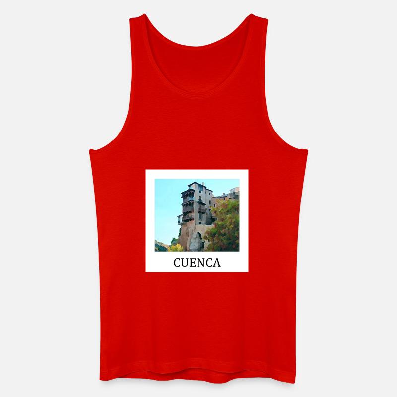 Becken - Männer Bio Tank Top - Rot