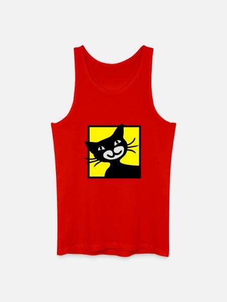Chat - Débardeur bio Homme - rouge