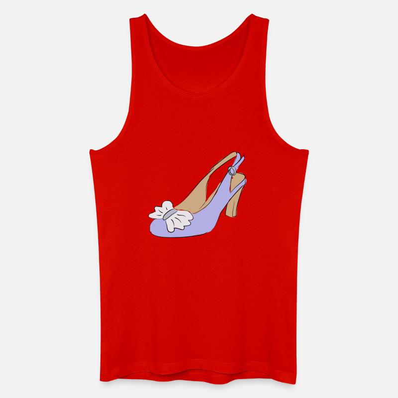 Damenschuh Schuh Mode - Männer Bio Tank Top - Rot