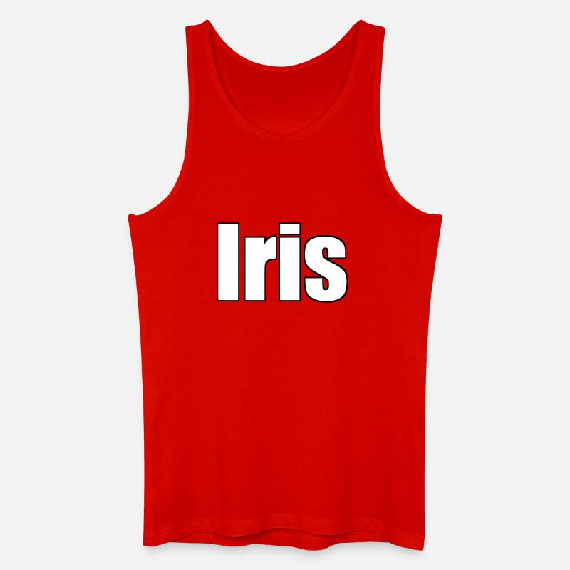 Iris - Men’s Organic Tank Top - red