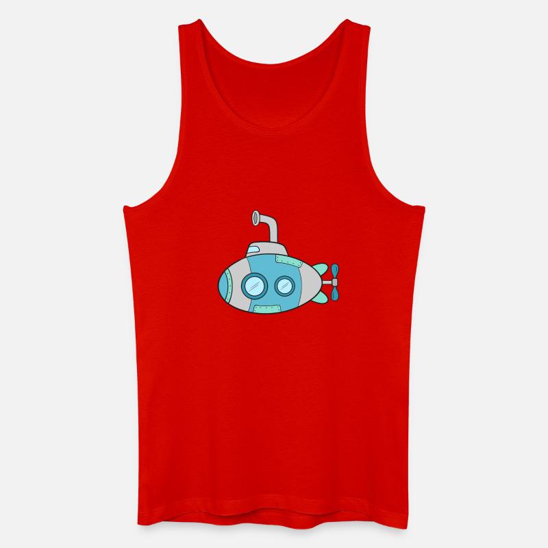 U-Boot - Männer Bio Tank Top - Rot