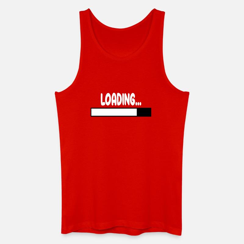 LADEN - Männer Bio Tank Top - Rot