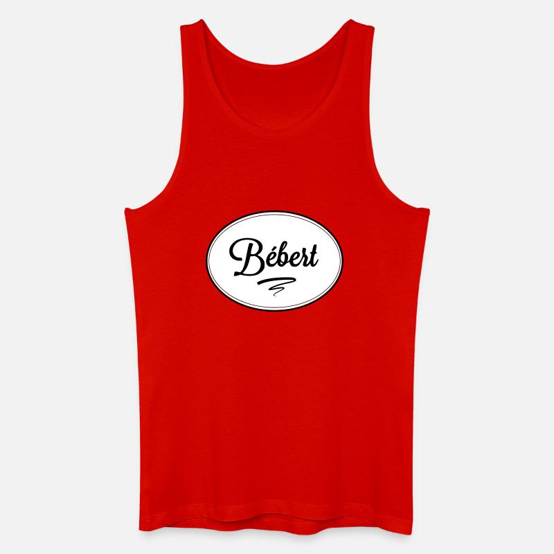 Bébert - Männer Bio Tank Top - Rot