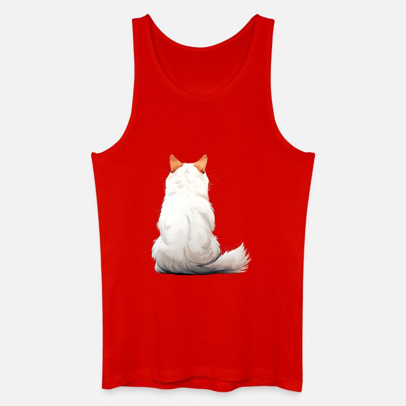 Türkischer Van - Männer Bio Tank Top - Rot