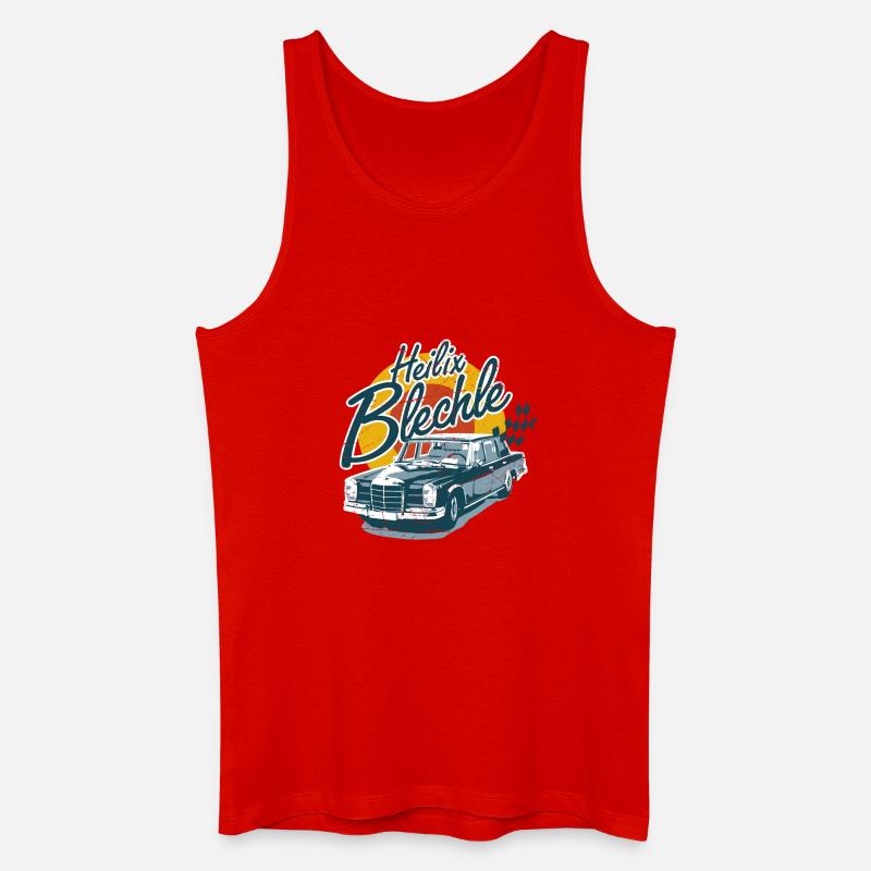 Heilix Blechle - Männer Bio Tank Top - Rot