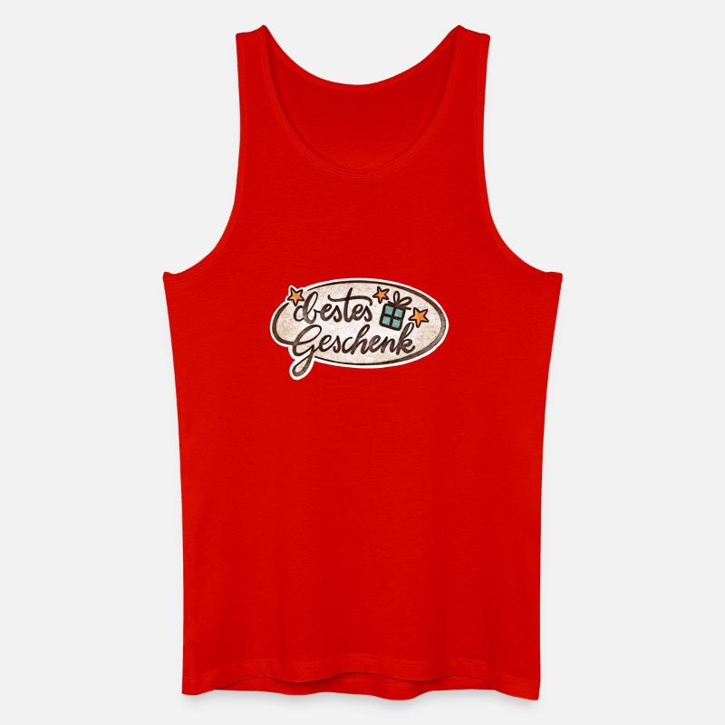 Bestes Geschenk - Männer Bio Tank Top - Rot